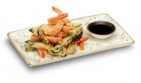 Vegetable Tempura with Prawns